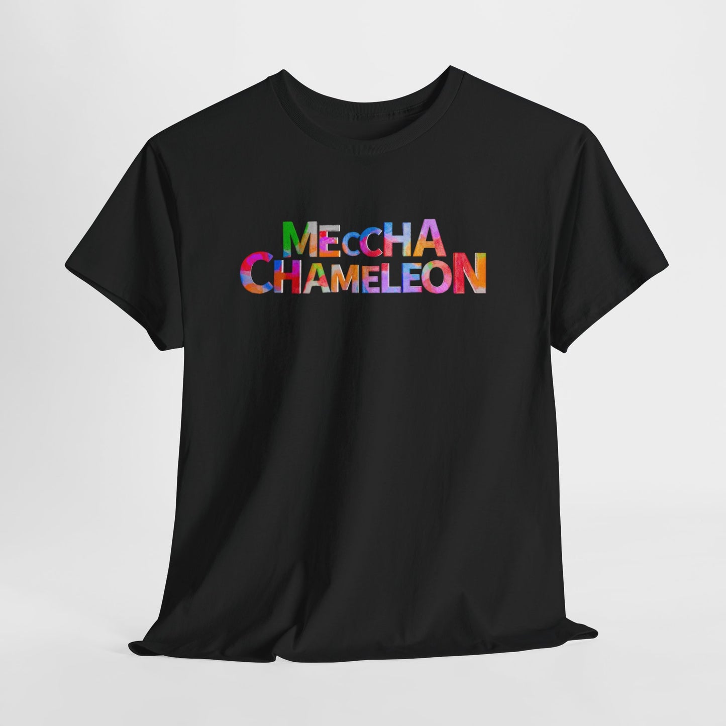 Meccha Chameleon Logo Black T-Shirt