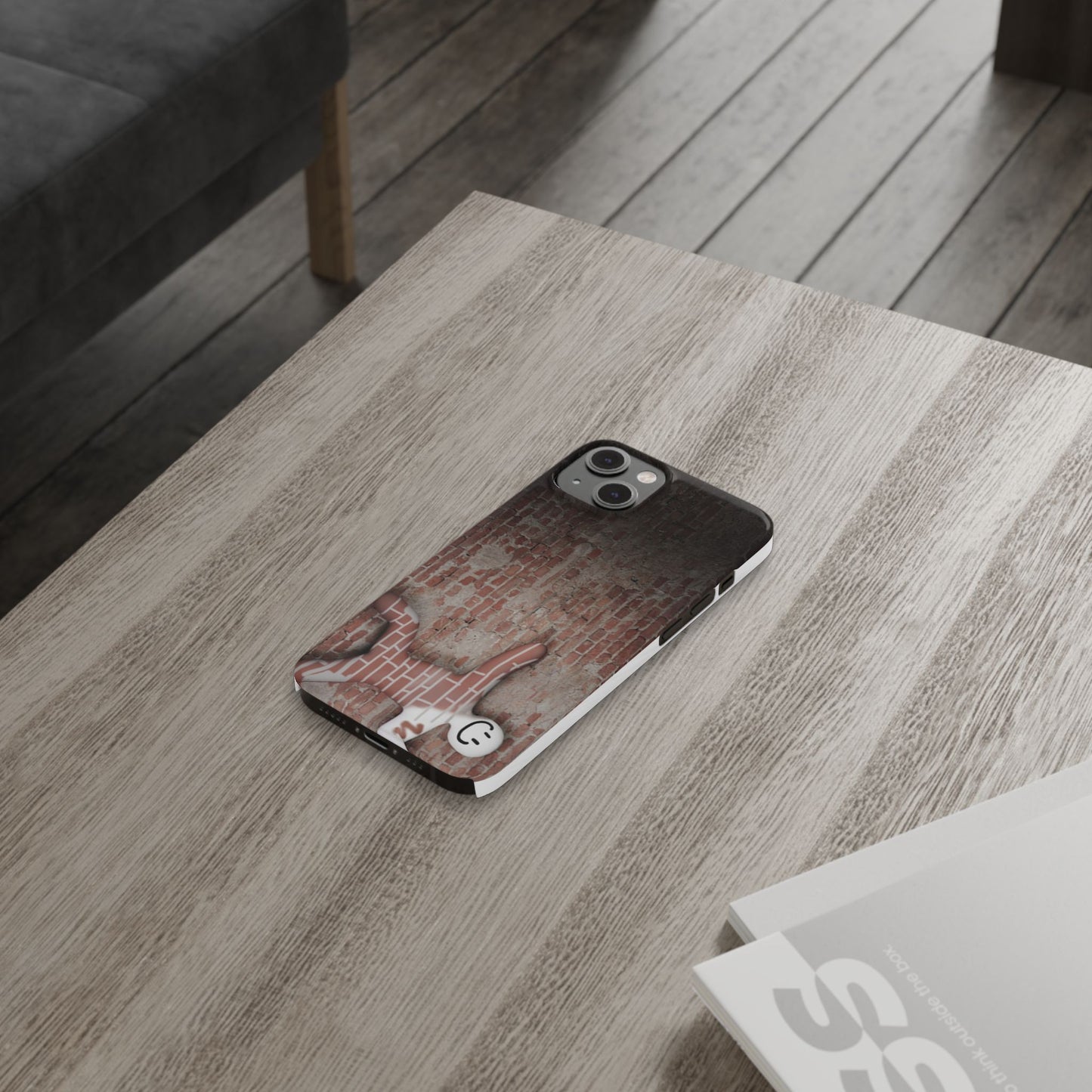 Meccha Chameleon Wall Hiding iPhone Case