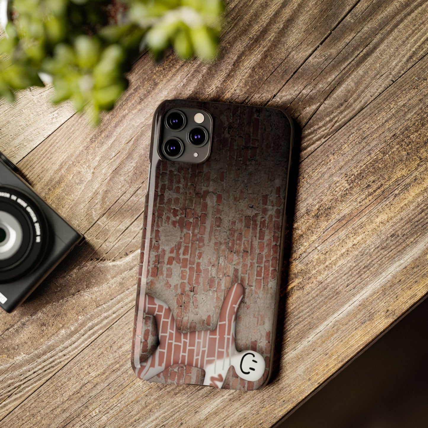 Meccha Chameleon Wall Hiding iPhone Case