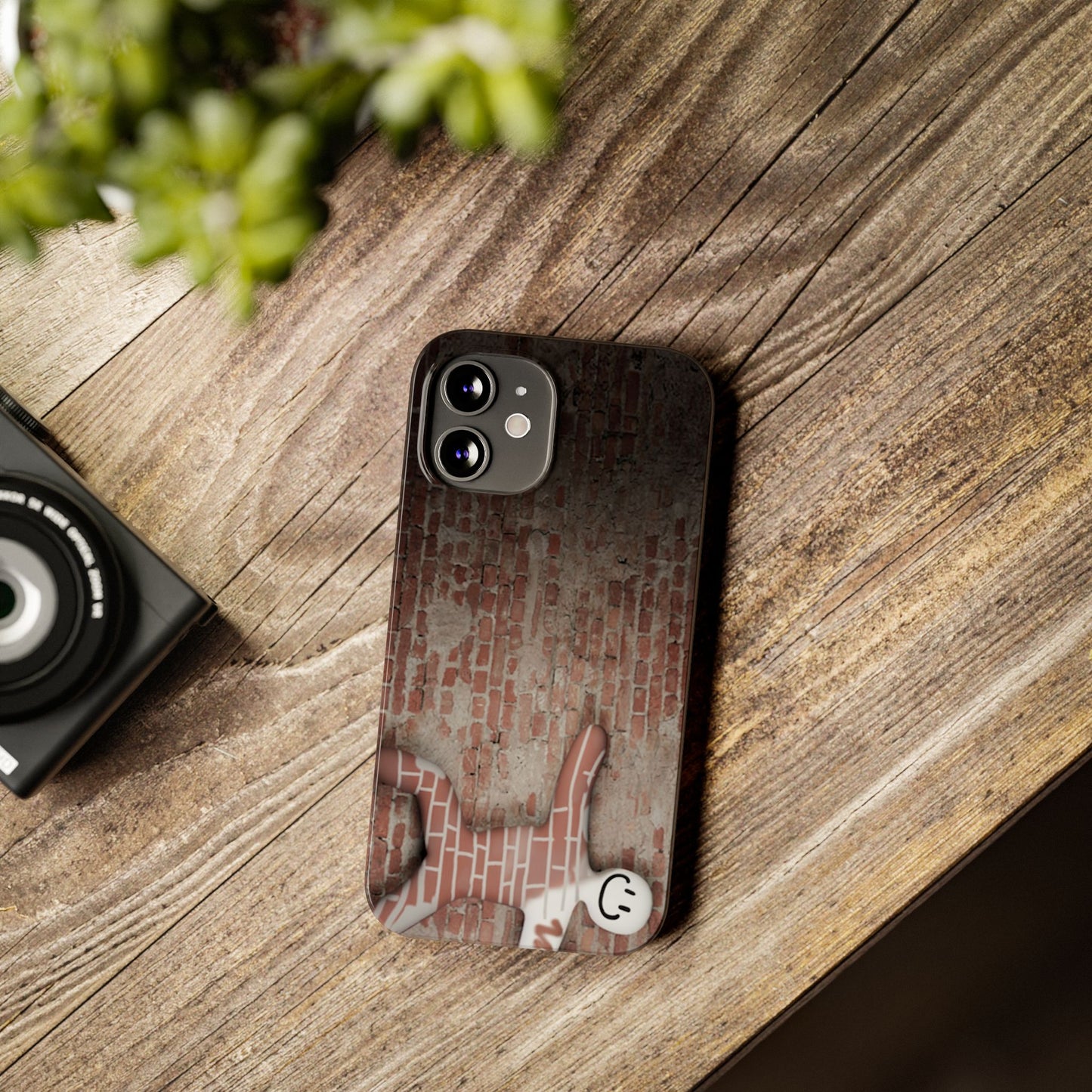 Meccha Chameleon Wall Hiding iPhone Case