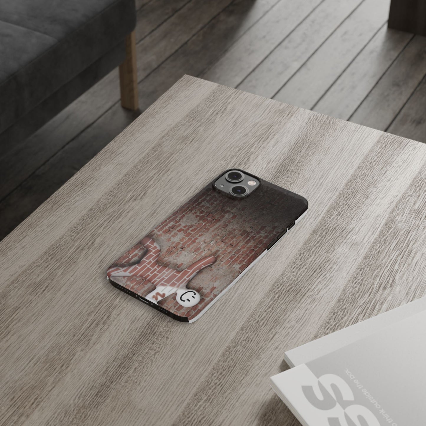 Meccha Chameleon Wall Hiding iPhone Case