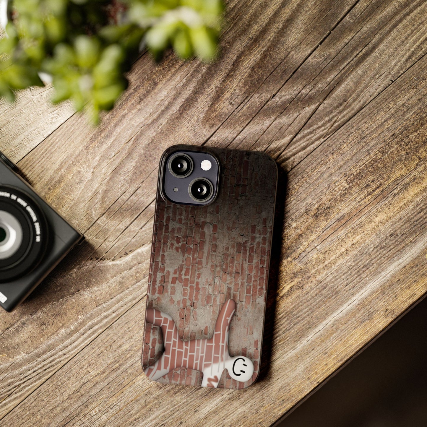 Meccha Chameleon Wall Hiding iPhone Case