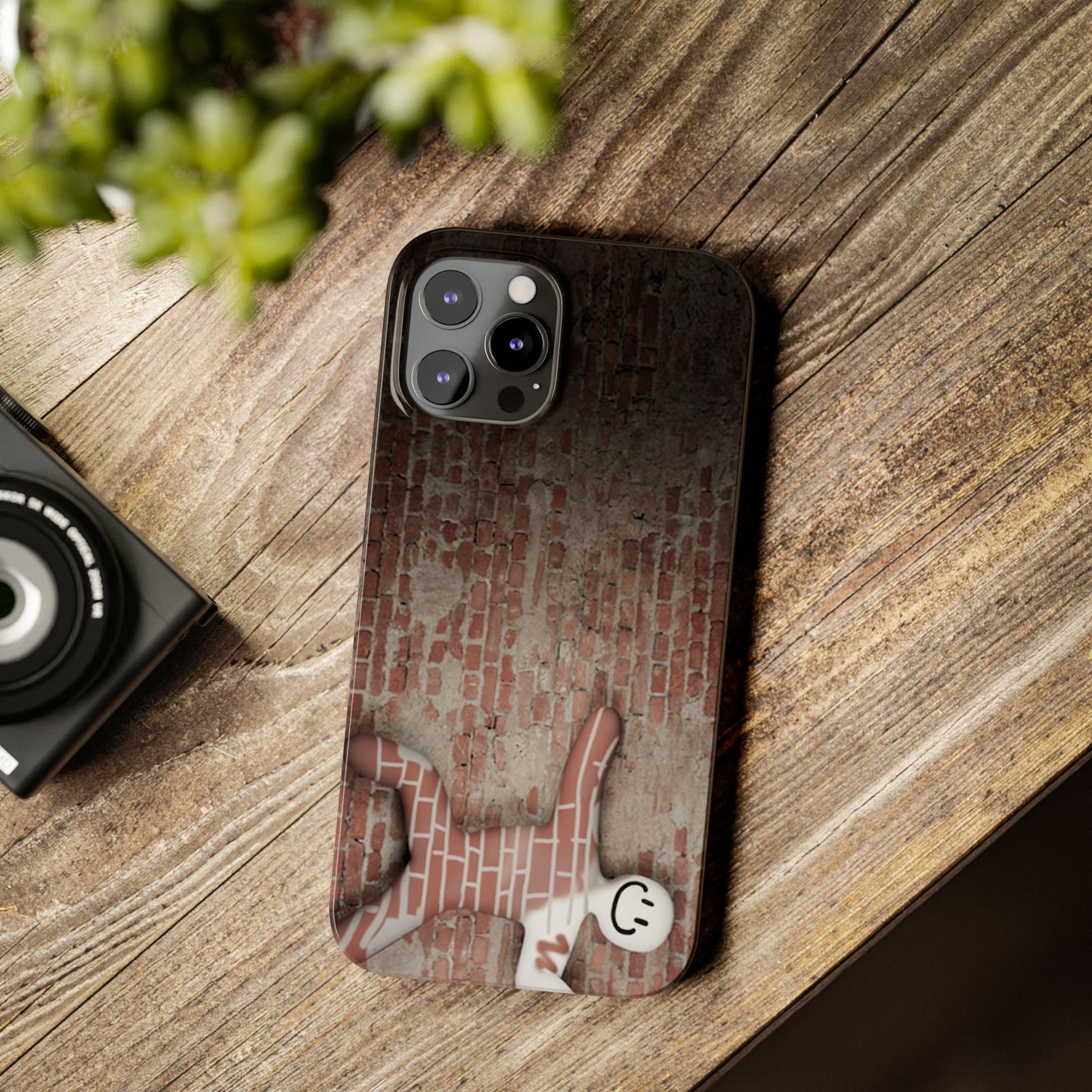 Meccha Chameleon Wall Hiding iPhone Case