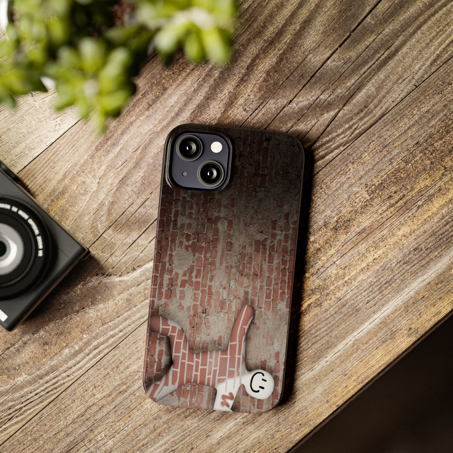 Meccha Chameleon Wall Hiding iPhone Case