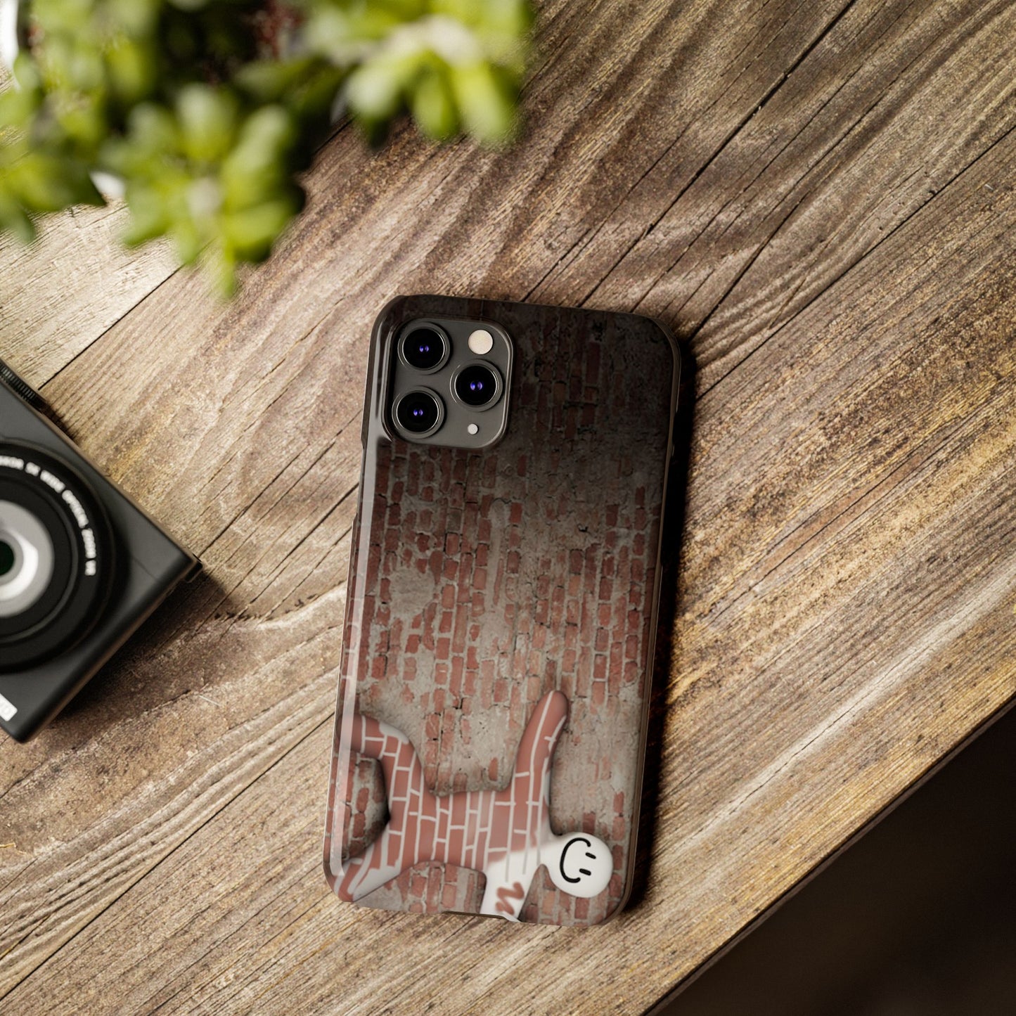 Meccha Chameleon Wall Hiding iPhone Case