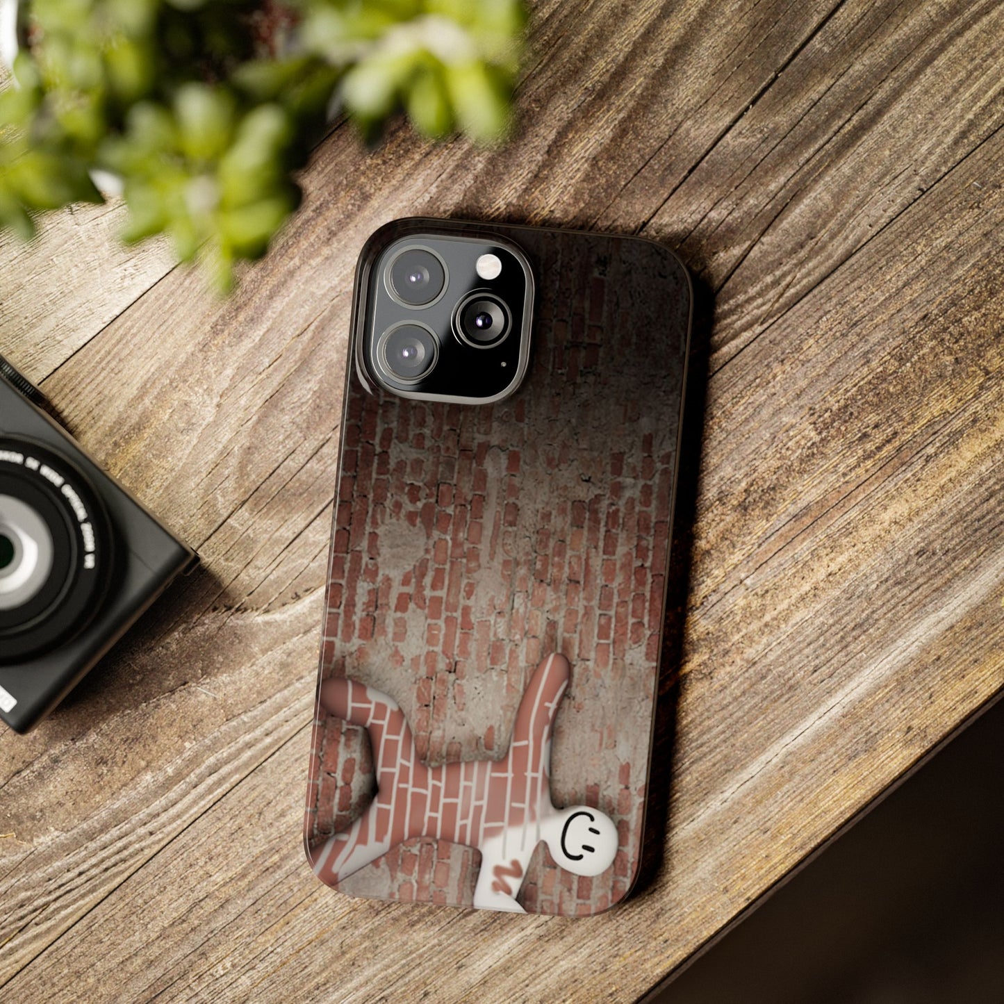 Meccha Chameleon Wall Hiding iPhone Case