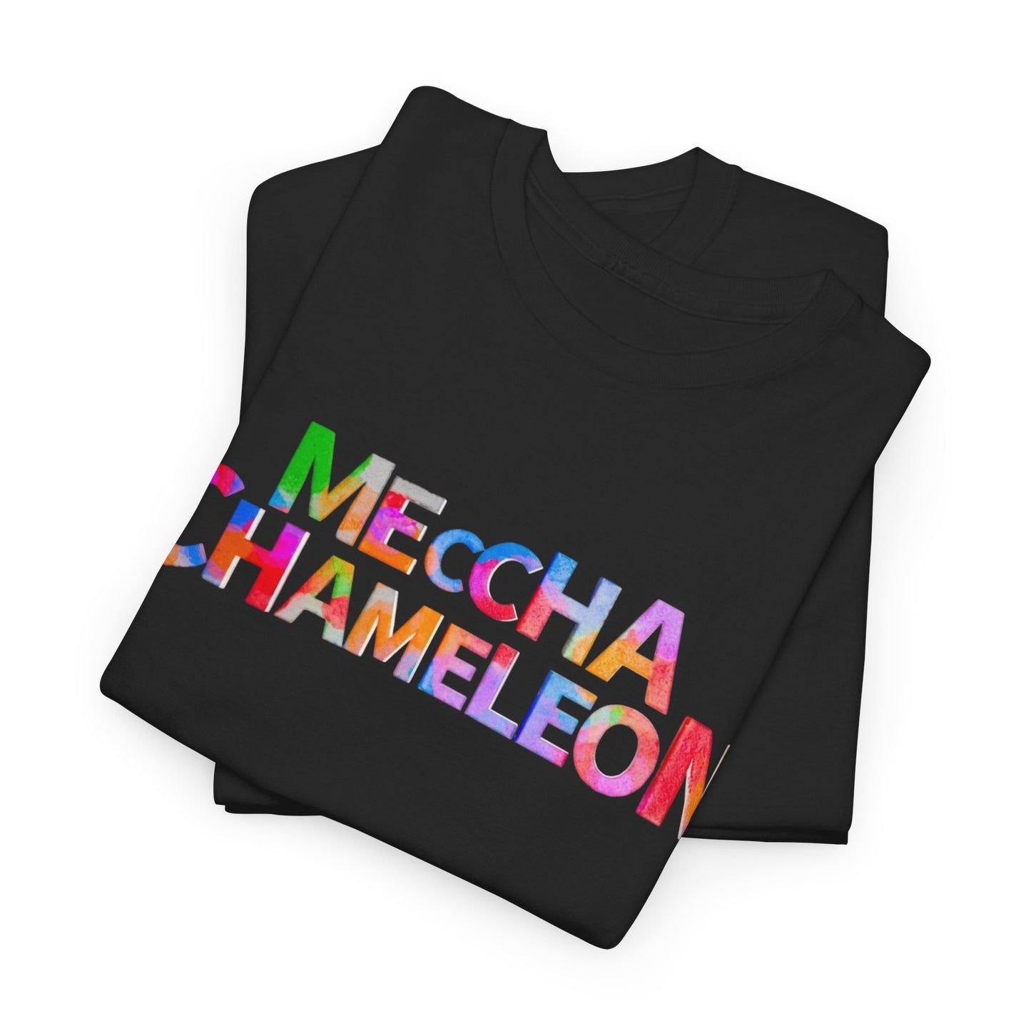 Meccha Chameleon Logo Black T-Shirt