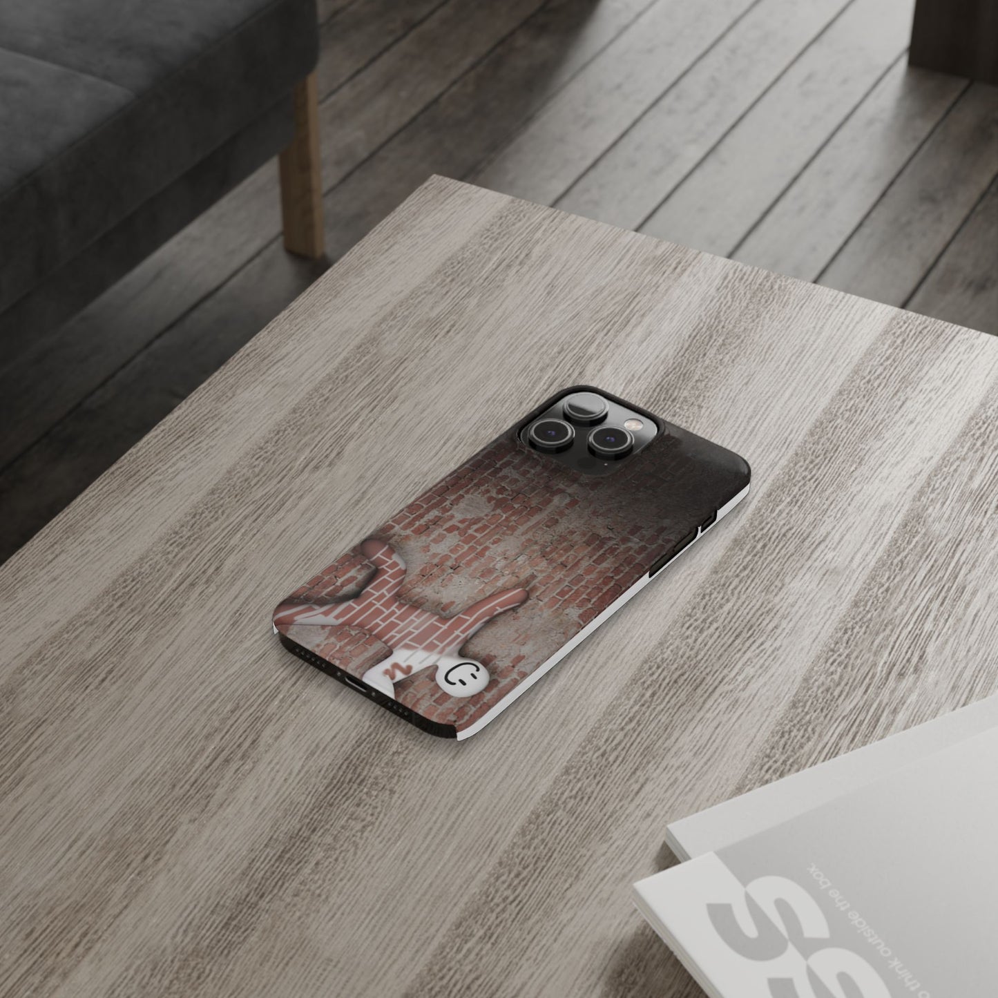 Meccha Chameleon Wall Hiding iPhone Case