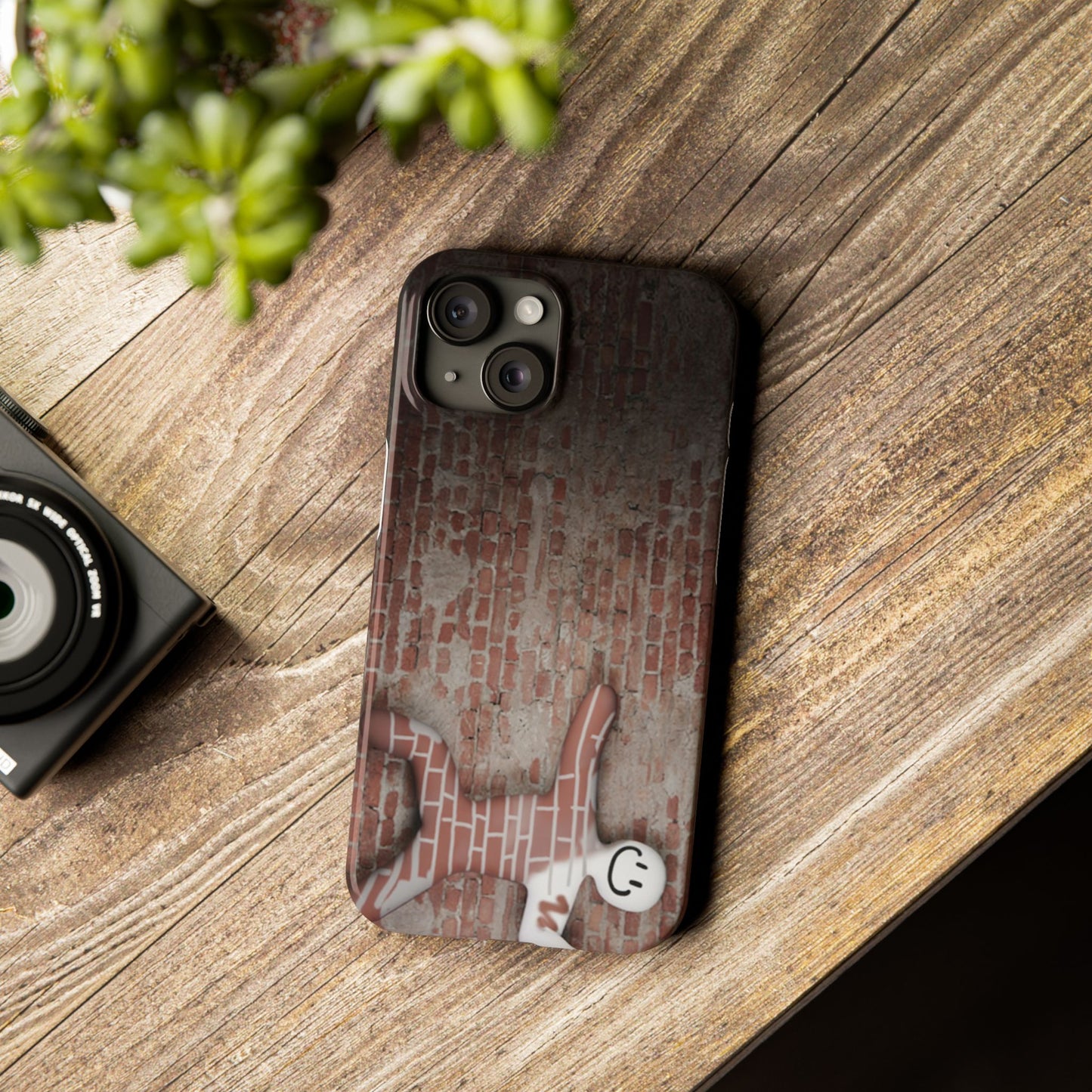 Meccha Chameleon Wall Hiding iPhone Case