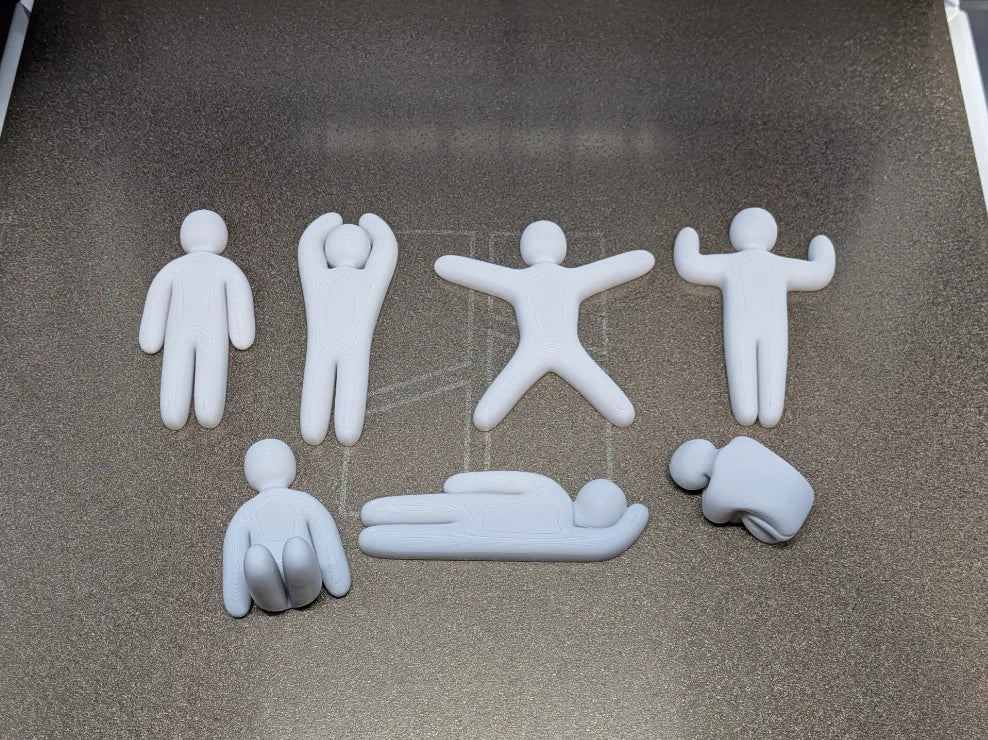 Meccha Chameleon 3D Figures Set (7 Pcs)
